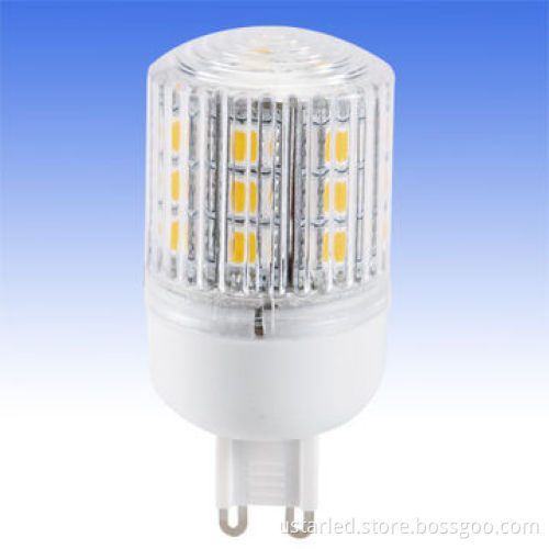 Dimmable 3.5W G9 LED Bulbs, AC 230V, with Cover, CRI of >80, 330lm, 24pcs SMD2835, 360°